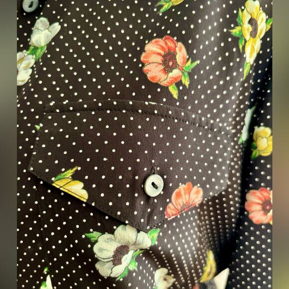 The Kooples - Silk Button Down Blouse - Picture 4 of 8